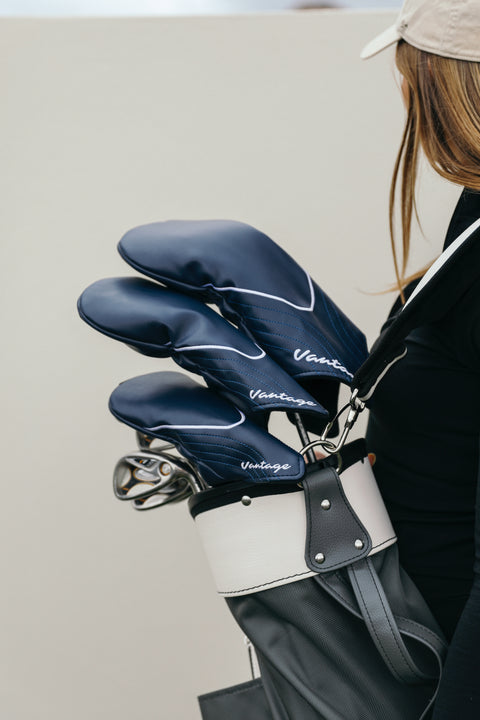 Essential Hybrid Headcover - Deep Blue
