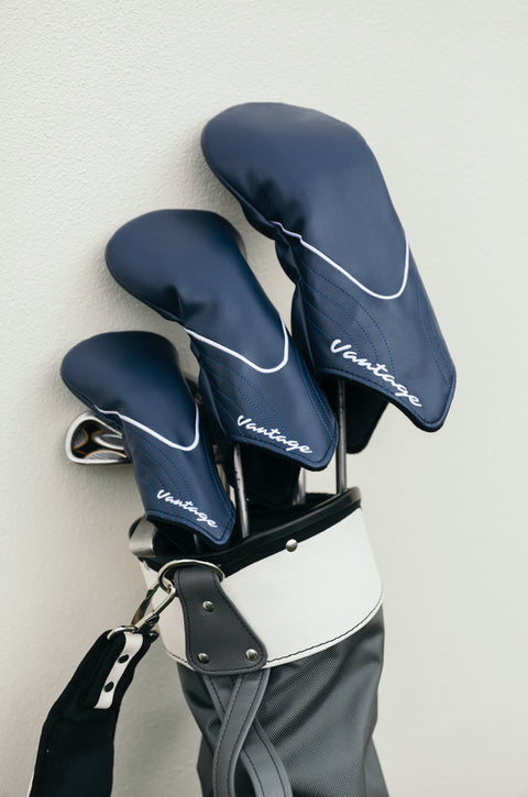 Essential Driver Headcover - Deep Blue
