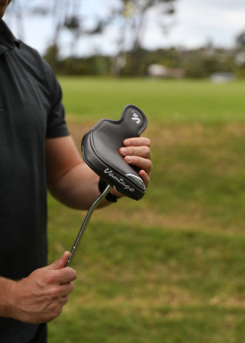 Essential Mallet Putter Headcover - Dark Grey