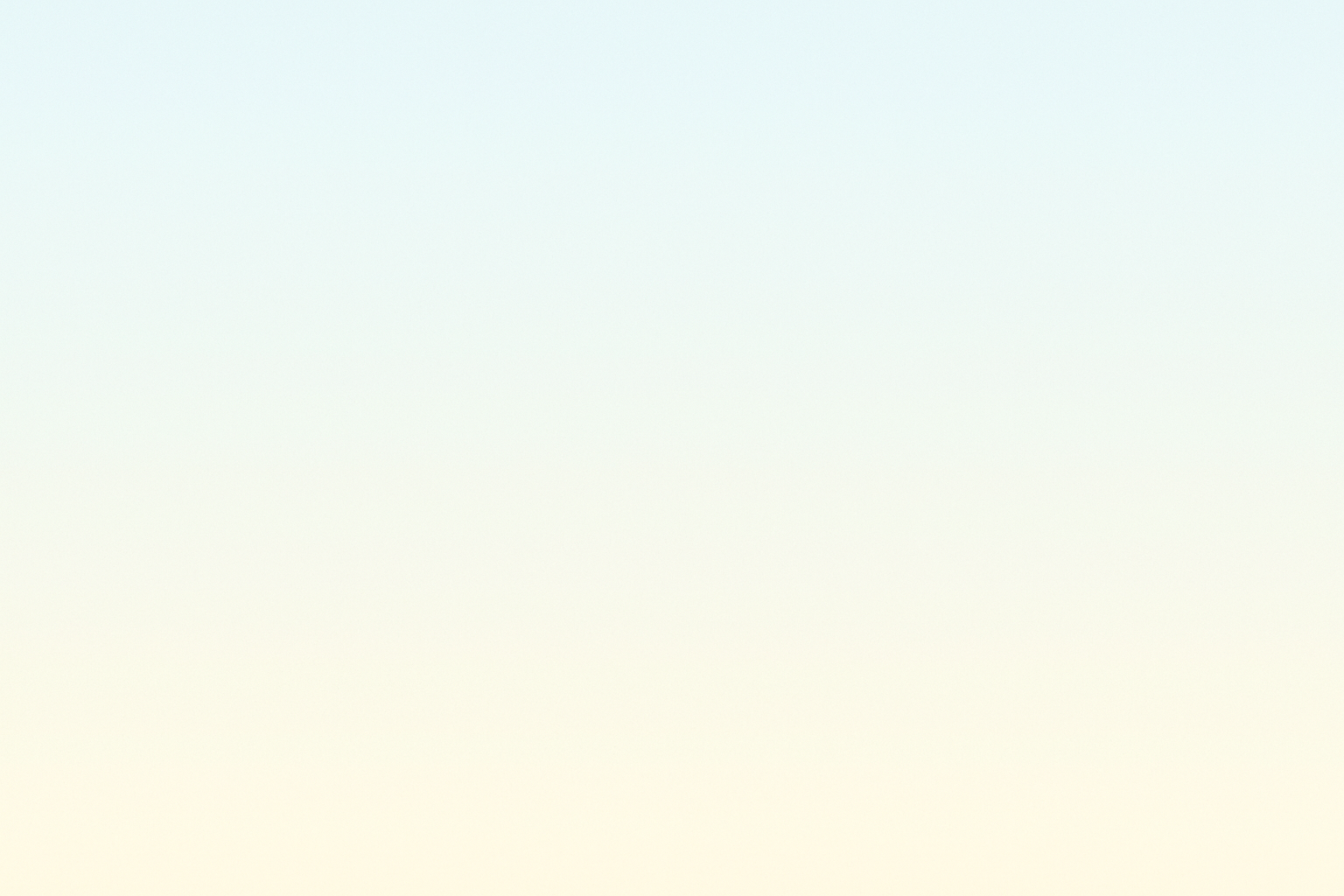 hmm, more subtle gradient and super light, so you can't really tell but you can see a slight tinge of yellow/pink on the bottom and baby blue up top or something similar